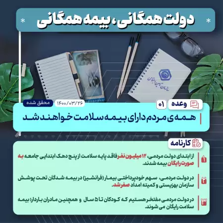 دولت همگانی بیمه همگانی  