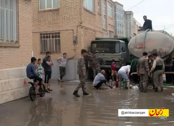 تخلیه ۵ خانه گرفتار آب‌گرفتگی 