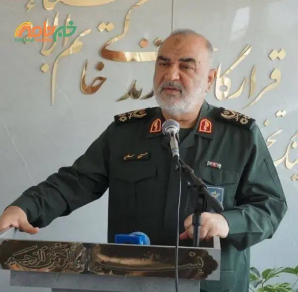 سردار سلامی در حمله رژیم 