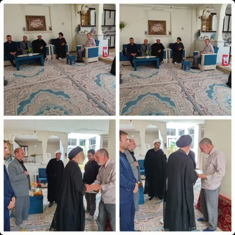  دیدار با خانواده محترم و معظم شهید