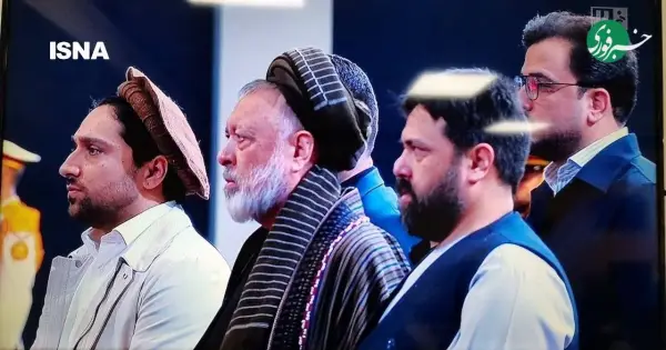 ادای احترام آحمد مسعود فرمانده
