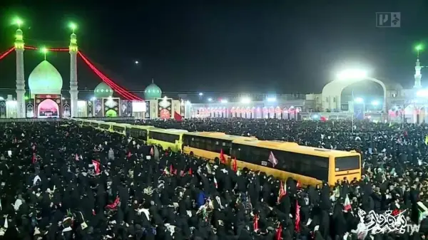 هم اکنون حضور مردم قم